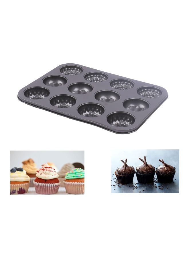 Non Stick Bakeware Mould Black 35x26.5x3cm - Image 2
