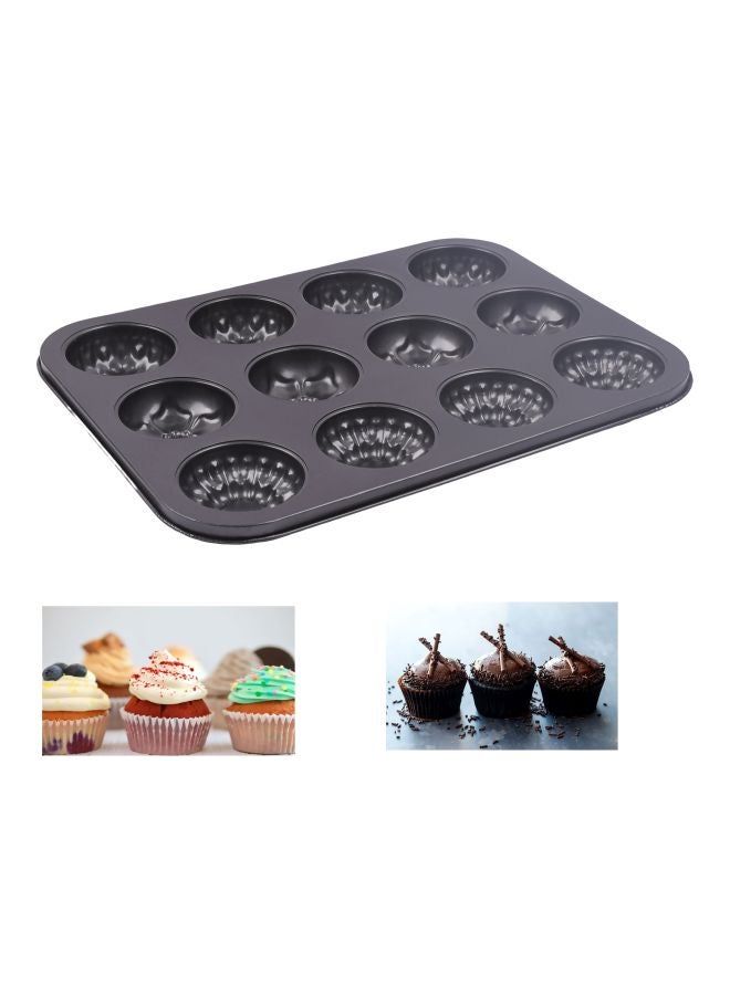 Non Stick Bakeware Mould Black 35x26.5x3cm - Image 2