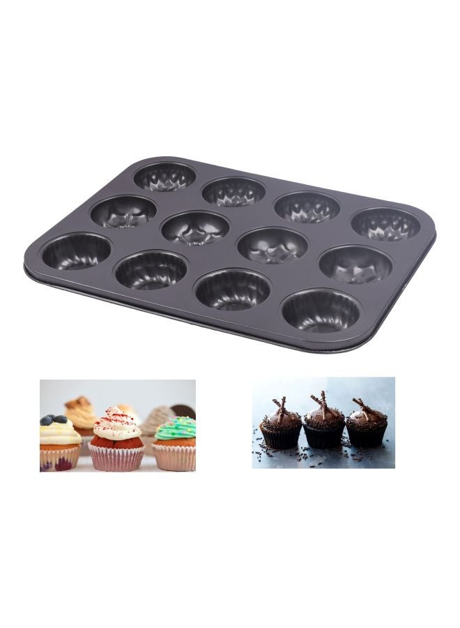 Non Stick Bakeware Mould Black 35x26.5x3cm - Image 2
