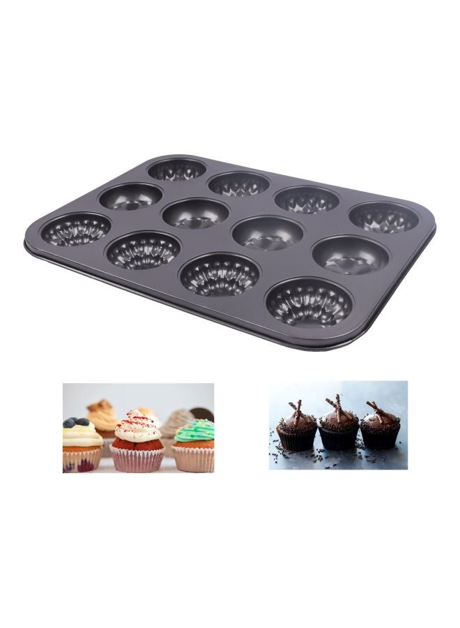 Non Stick Bakeware Mould Black 35x26.5x3cm - Image 2