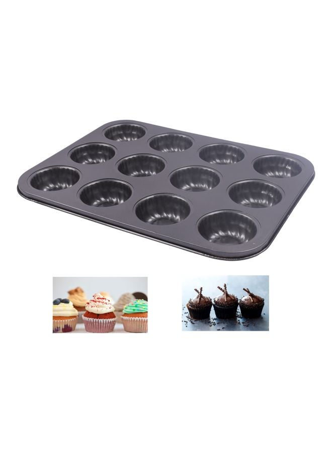 Non Stick Bakeware Mould Black 35x26.5x3cm - Image 2