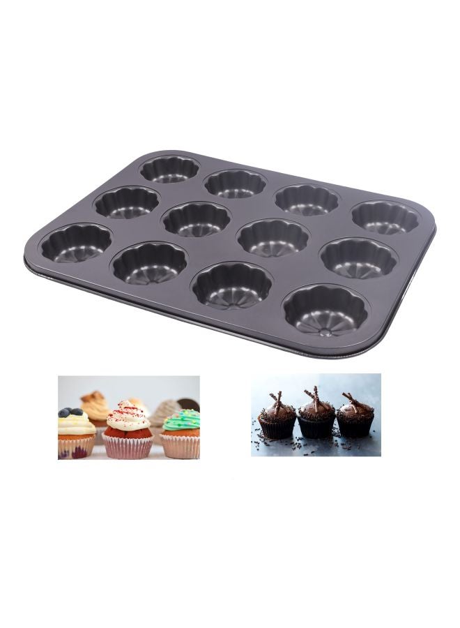 Non Stick Bakeware Mould Black 35x26.5x3cm - Image 2