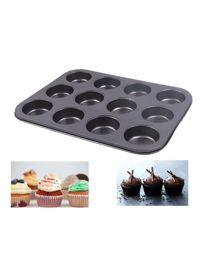 Non Stick Bakeware Mould Black 35x26.5x3cm - Image 2