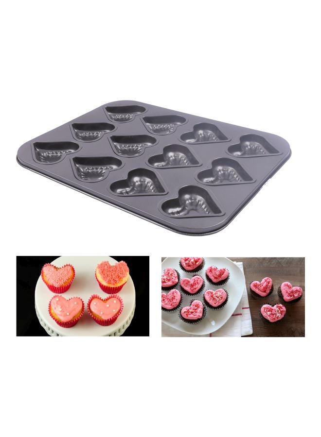 Non Stick Bakeware Mould Black 35x26.5x3cm - Image 2