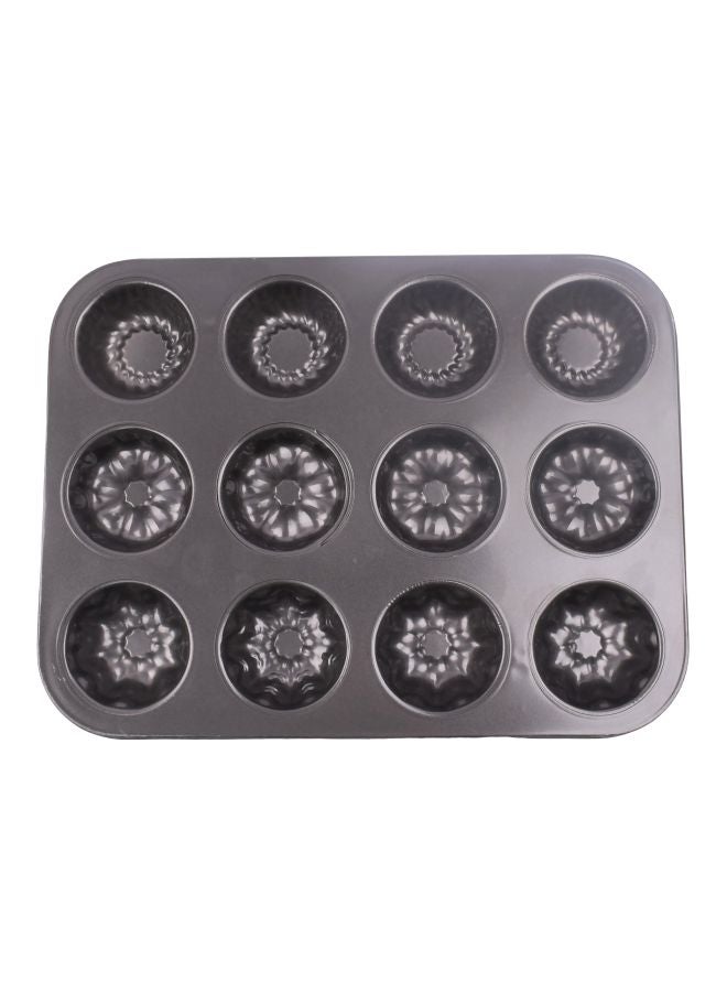 Non Stick Bakeware Mould Black 35x26.5x3centimeter - Image 3