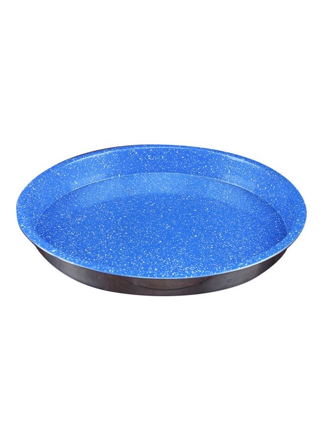 Non-Stick Pizza Baking Pan Blue 9x6inch  - Image 1