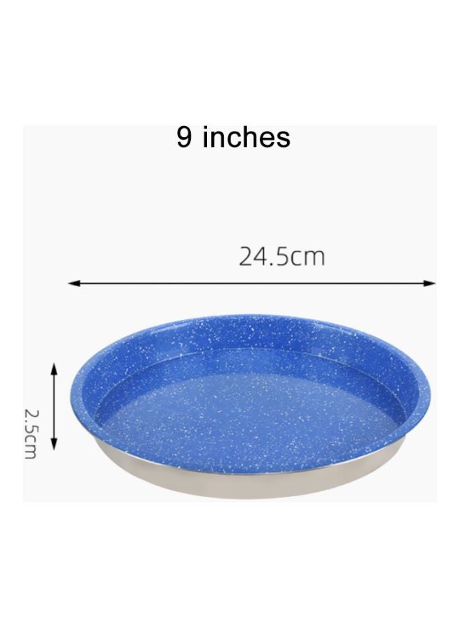 Non-Stick Pizza Baking Pan Blue 9x6inch  - Image 5