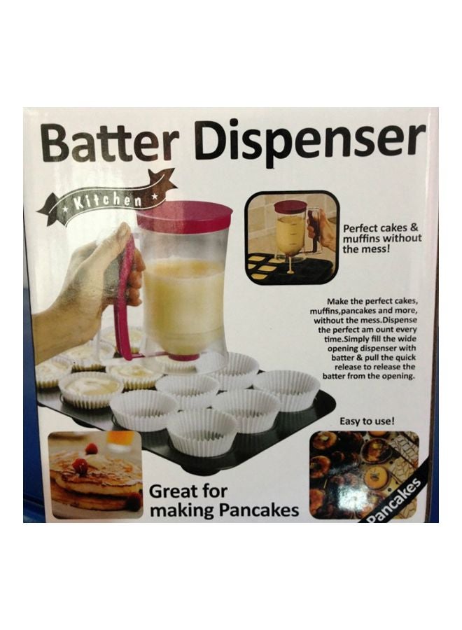 Generic - Handheld Batter Dispenser Clear/Purple 22x13x20centimeter - Image 1