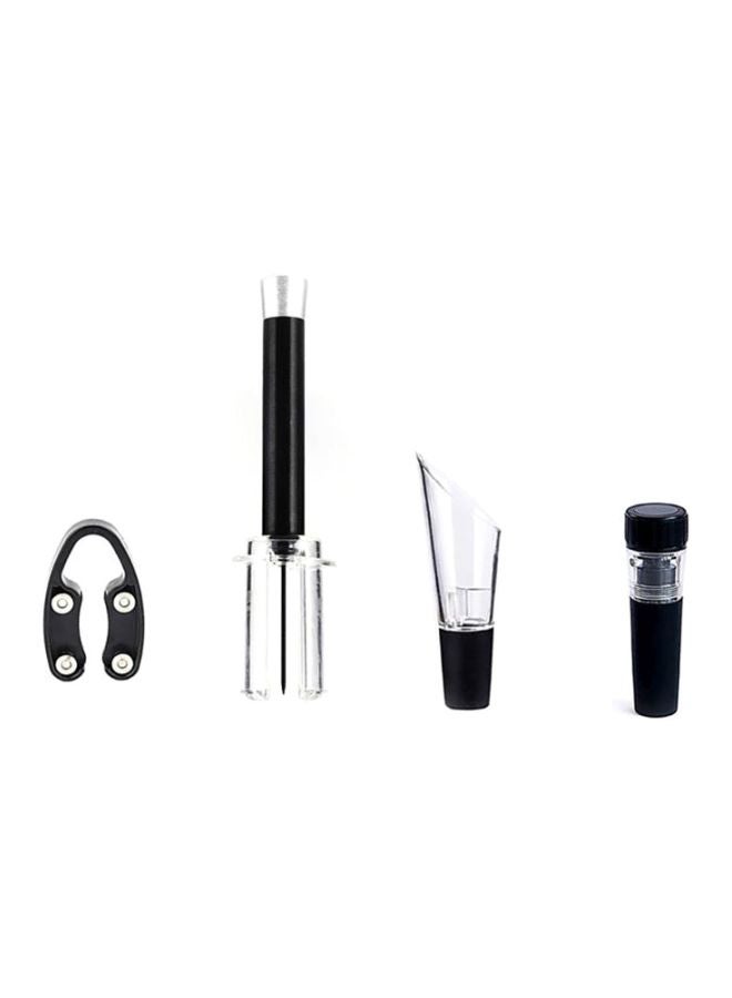 Beauenty 4-Piece Bottle Opener Set Black/Clear - Image 1