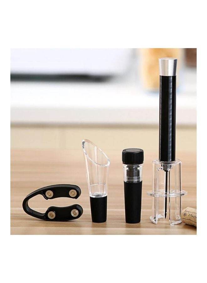 Beauenty 4-Piece Bottle Opener Set Black/Clear - Image 4