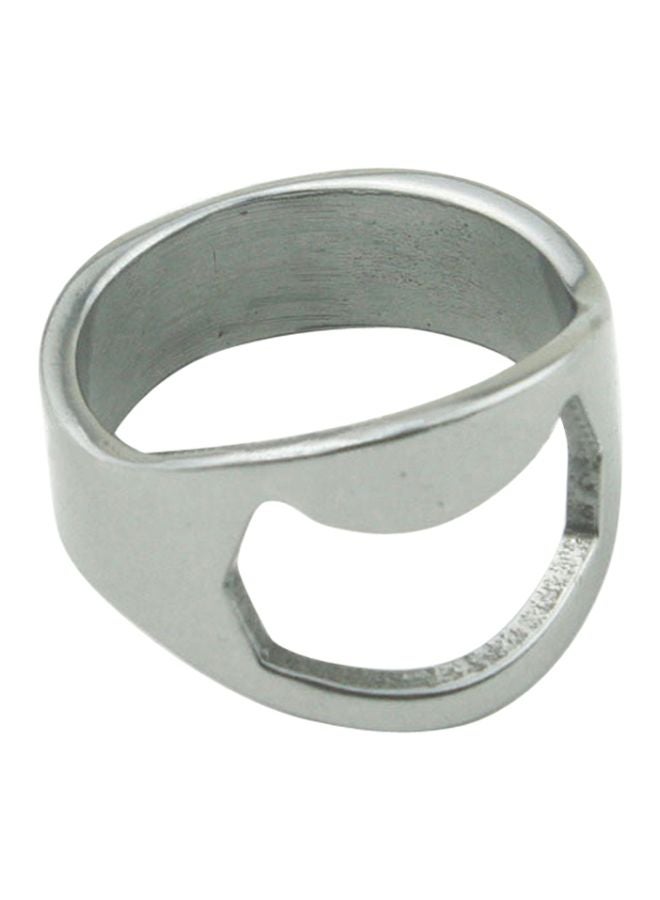 Beauenty Stainless Steel Bottle Opener Silver 2.4x2x1.8cm - Image 1