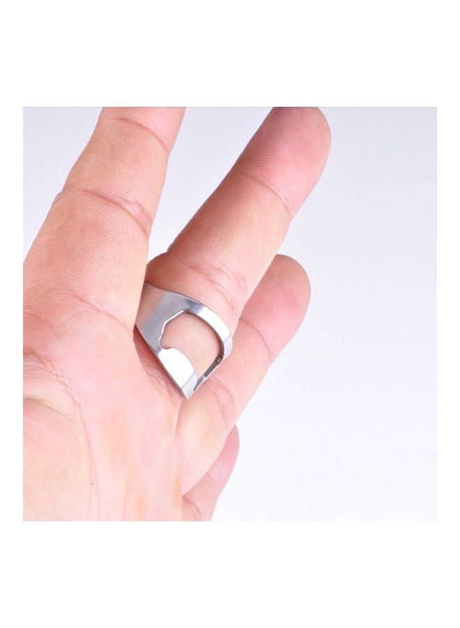 Beauenty Stainless Steel Bottle Opener Silver 2.4x2x1.8cm - Image 4