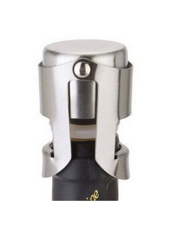 Beauenty Stainless Steel Beverage Bottle Stopper Silver 4x5.8centimeter - Image 4
