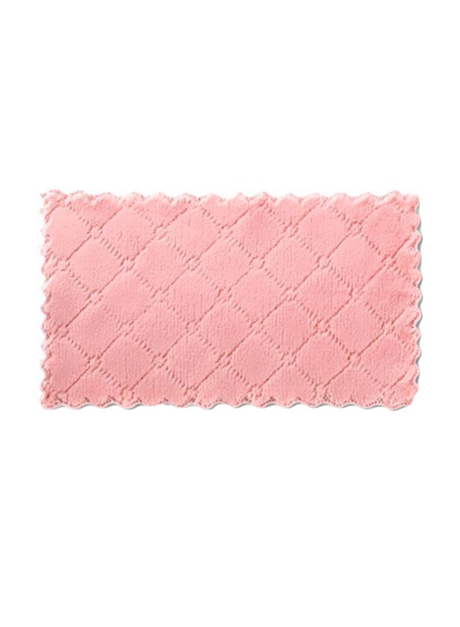 Beauenty 8-Piece Microfiber Dish Cloth Orange/Pink/White 28x16cm - Image 1