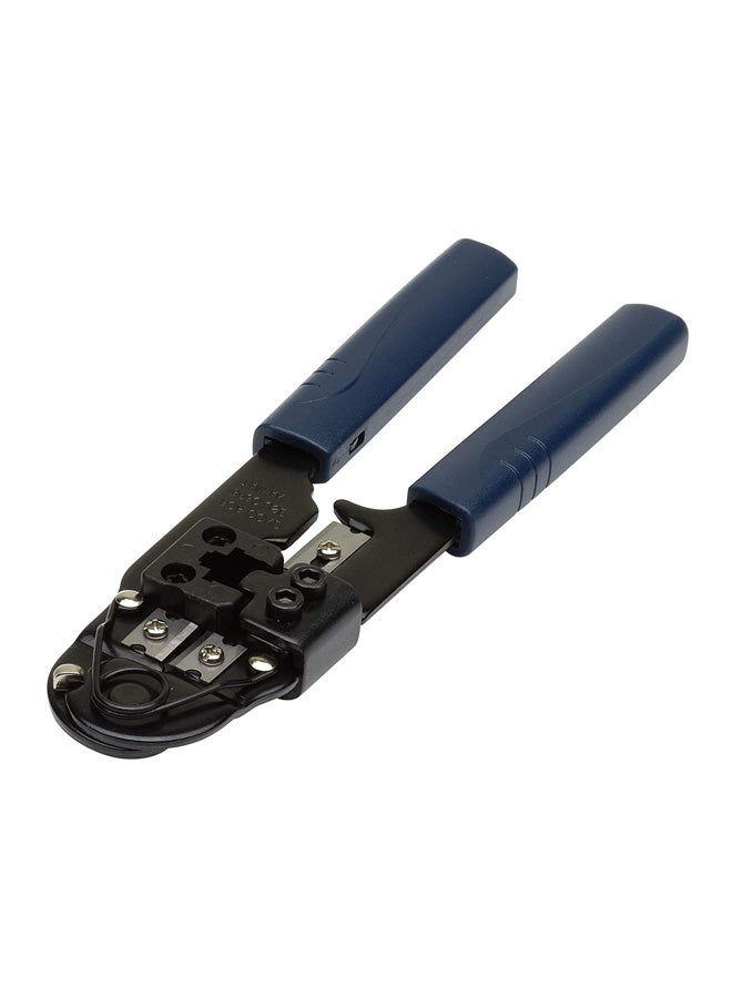 Comprehensive Modular Plug Crimping Cable Stripper Blue/Black 