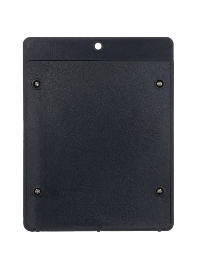 LED Solar Powered Energy Wall Lamp Black/White/Yellow 13x5.50x10cm - Image 2