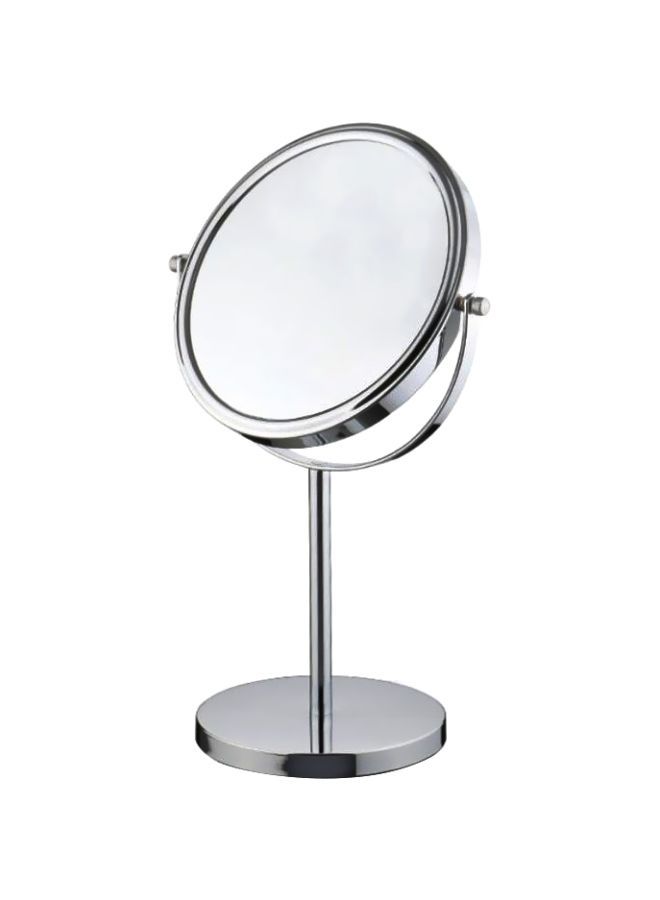 Generic Magnifying Makeup Mirror Silver/Clear 7inch  - Image 1