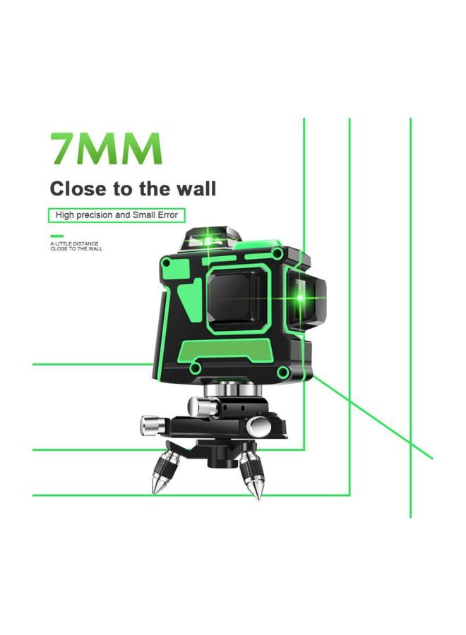 Generic 12 Lines 3D Self-Leveling 360 Laser Beam Line Black/Green  - Image 3