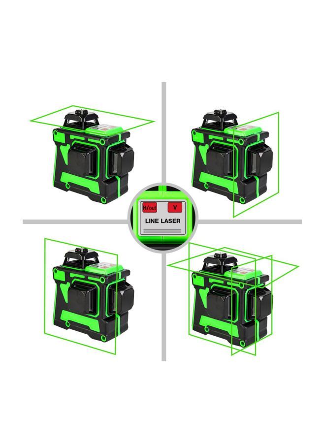 Generic 12 Lines 3D Self-Leveling 360 Laser Beam Line Black/Green  - Image 4