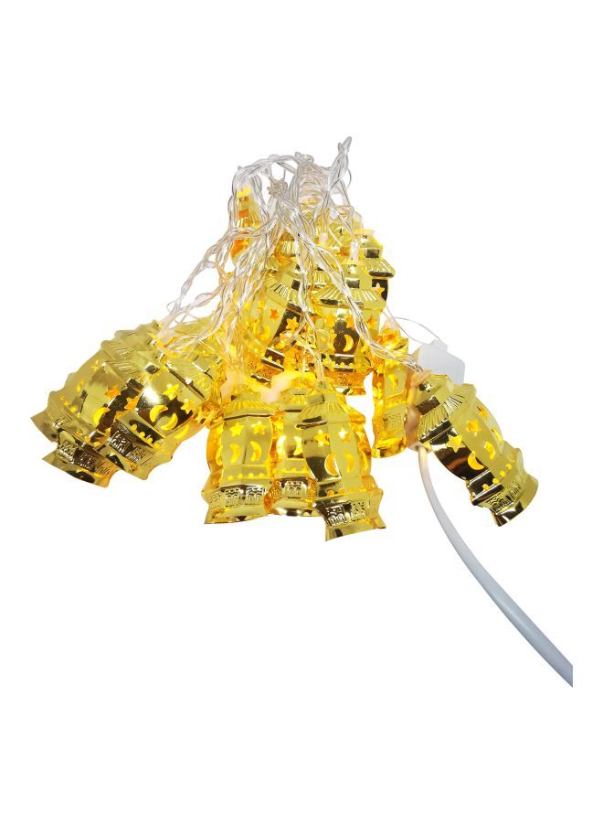 LED Ramadan Light Gold 2x2meter - Image 2