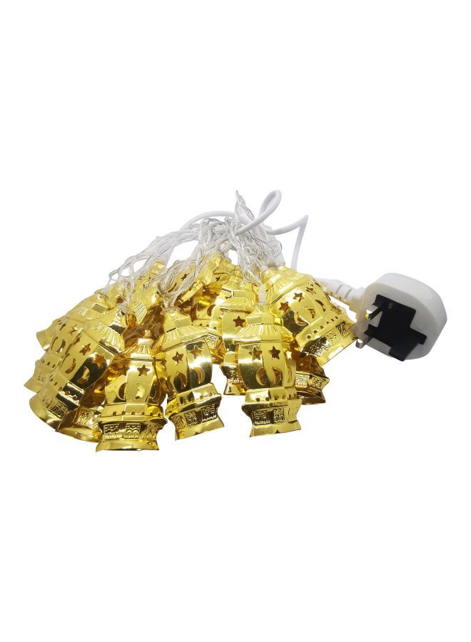 LED Ramadan Light Gold 2x2meter - Image 1