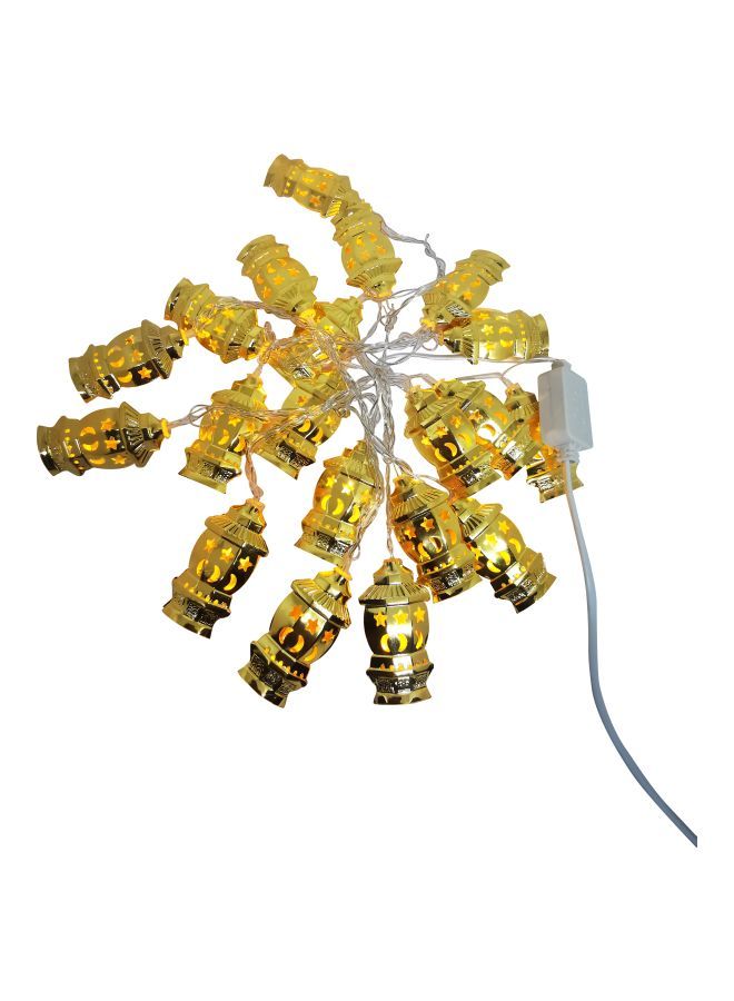 LED Ramadan Light Gold 2x2meter - Image 3