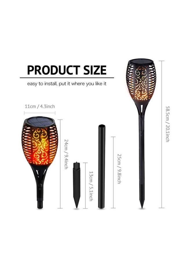 بيوينتي مصباح LED يعمل بالطاقة الشمسية أصفر 32x12x12Ø³Ù†ØªÙŠÙ…ØªØ± - Image 2