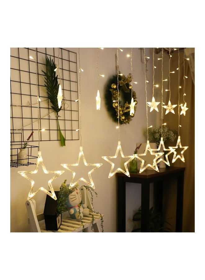 بيوينتي شريط إضاءة LED بشكل ستارة من النجوم أبيض 10متر - Image 3