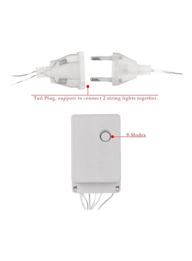 Beauenty LED Garland String Light For Christmas White 3 x 2meter White 3 x 2meter - Image 2
