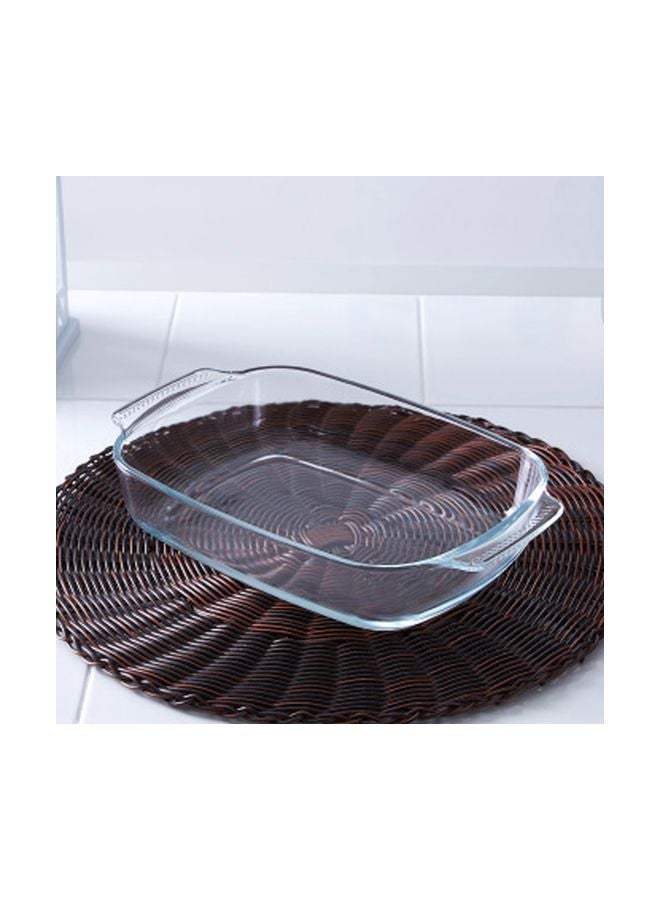 هوم بوكس طبق خبز بايريكس على شكل مستطيل شفاف 30x19.7x5.7Ø³Ù†ØªÙŠÙ…ØªØ± - Image 2