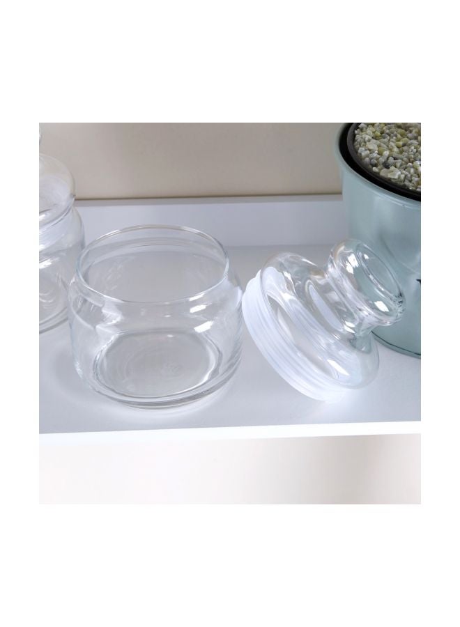 Set Of 2 Ocean Pop Jar With Glass Lid Clear 280ml - v1584717472/N35985979A_2