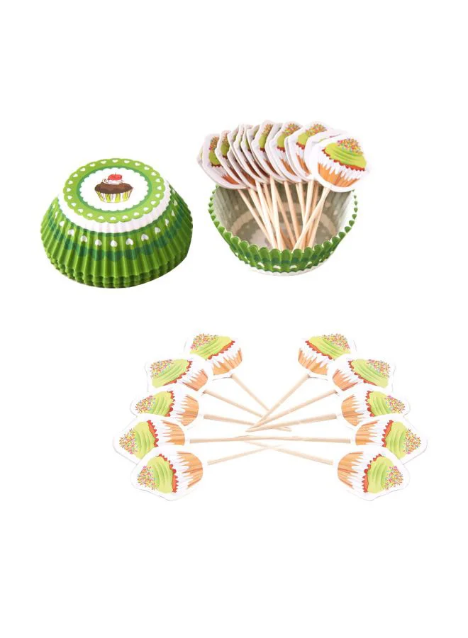 Home Box Set Of 60 Cup Cake Liners