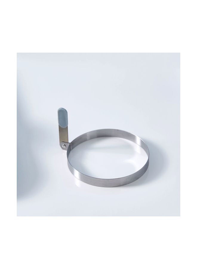 هوم بوكس قالب بيض بتصميم دائري من المعدن فضي 15Ø³Ù†ØªÙŠÙ…ØªØ± - Image 4