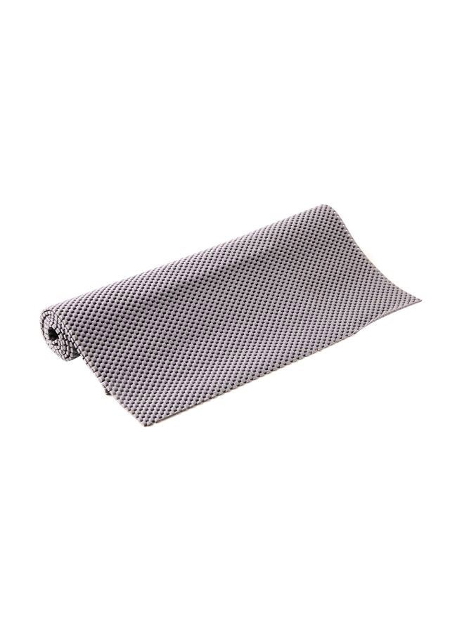 Home Box Kitchen Non-Slip Roll Mat Grey 38x11centimeter  - Image 1