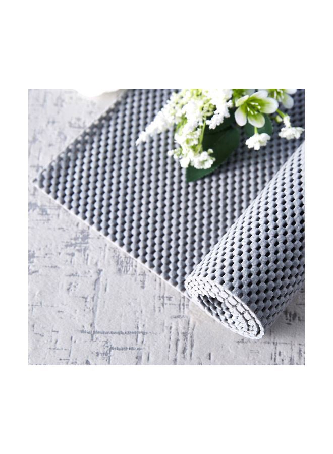 Home Box Kitchen Non-Slip Roll Mat Grey 38x11centimeter  - Image 2