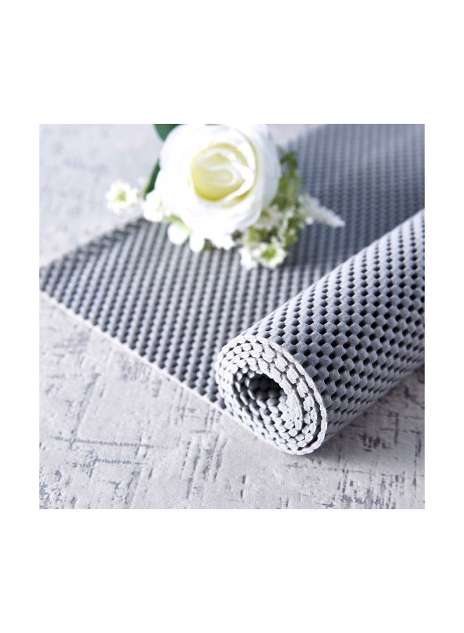 Home Box Kitchen Non-Slip Roll Mat Grey 38x11centimeter  - Image 4