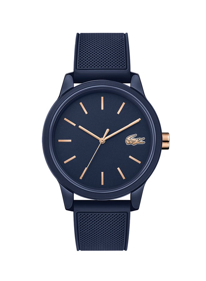 LACOSTE - Men's Silicone Analog Wrist Watch 2011011 - Image 1