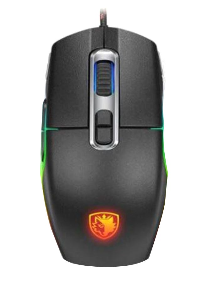 ساديس ماوس سلكي ضوئي للألعاب  بإضاءة RGB - Image 2