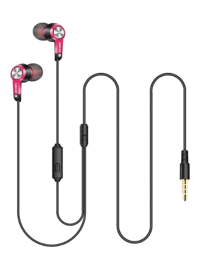 SIGELUN - DC-3 Stereo In-Ear Earphones Black/Pink/Gold - Image 1