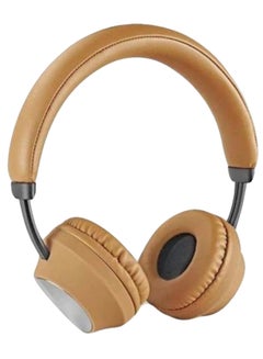SODO Bluetooth Wireless On-Ear Headphones Brown/Silver/Black  - Image 1