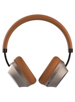 SODO Bluetooth Wireless On-Ear Headphones Brown/Silver/Black  - Image 2