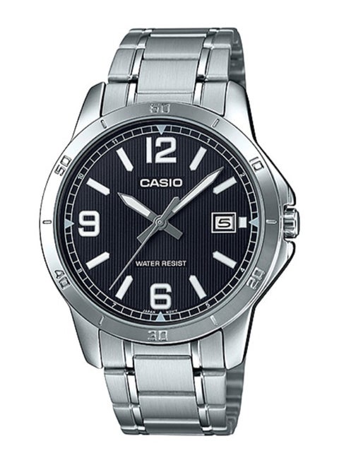 Men's Stainless Steel Analog Watch MTP-V004D-1B2UDF - 42 mm - Silver