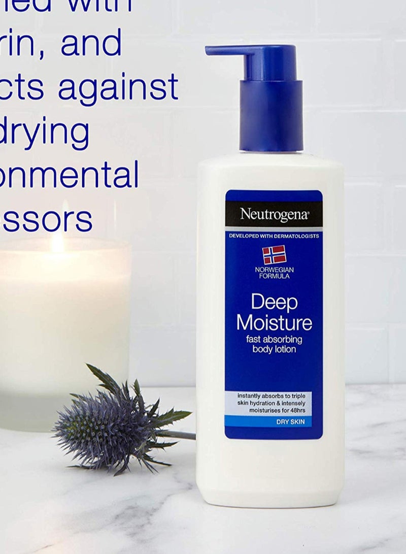Neutrogena Norwegian Formula Deep Moisturizer Body Lotion 400ml  - Image 2