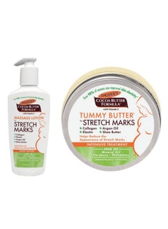 Stretch Marks Massage Lotion And Tummy Butter