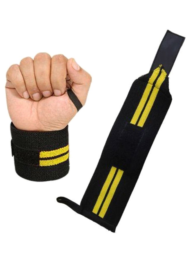 Pair Of Adjustable Weight Lifting Wrist Wrap 48 x 7.5cm - Image 2