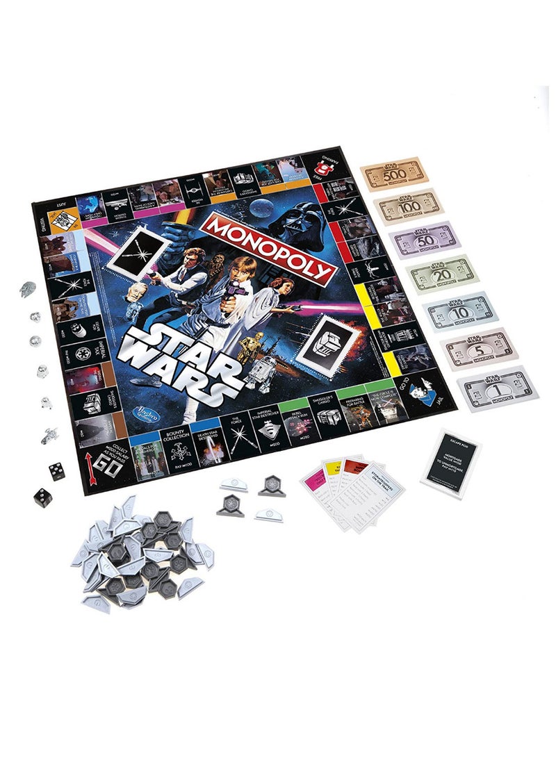 Monopoly Star Wars 40th Anniversary Special Edition Board Game - Image 1