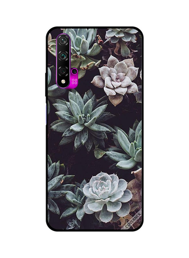 Covernex Protective Case Cover For Huawei Nova 5T Lotus Art 