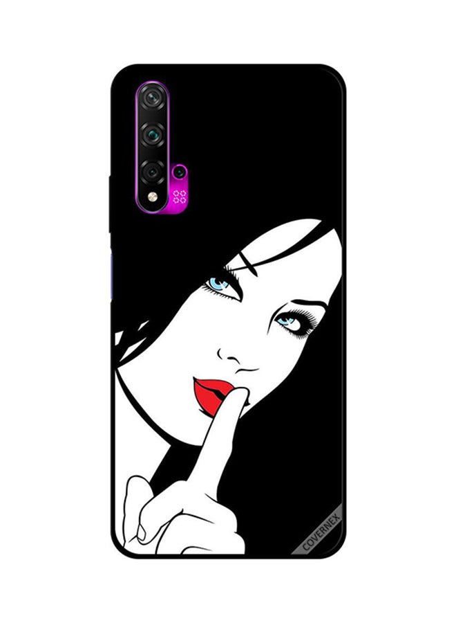 غطاء حماية واقٍ لهاتف هواوي نوفا 5T بطبعة الجمال الصامت