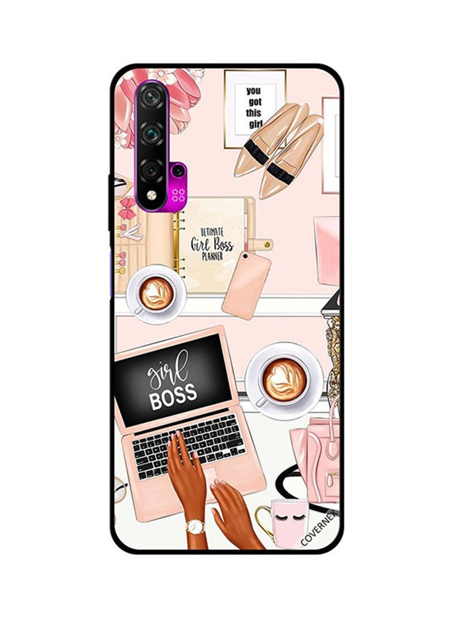 Covernex Protective Case Cover For Huawei Nova 5T Ultimate Girl Boss Planner