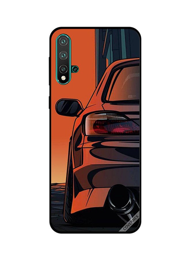 Covernex Protective Case Cover For Huawei Nova 5 Pro Drawing For Car From Back